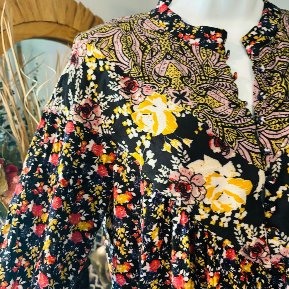 Free People Wildflower Fields Tunic Large - Picture 10 of 13